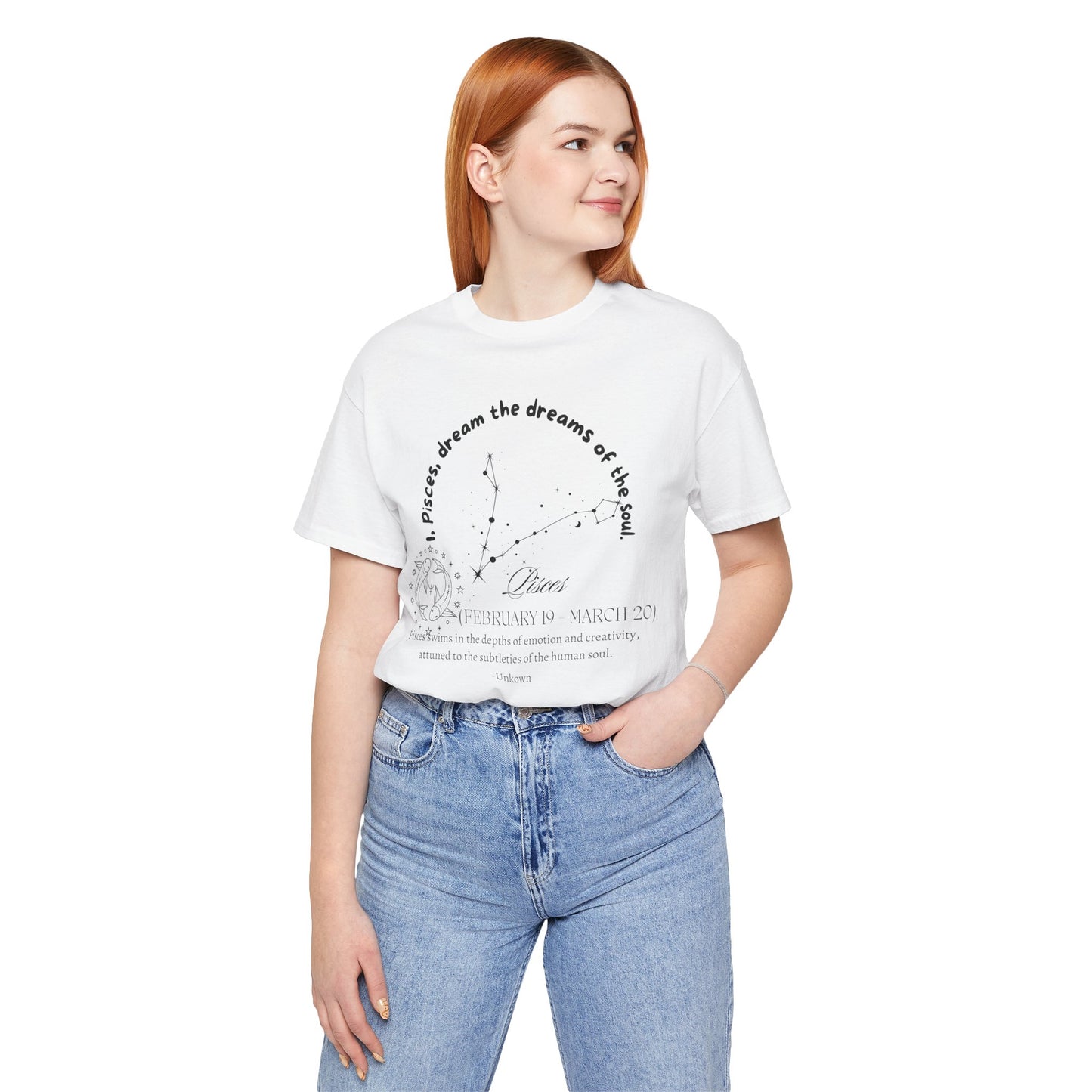 Pisces Zodiac T-shirt Pisces Shirt Astrological Shirt Horoscope Shirt Perfect Gift for Pisces Perfect Shirt for Pisces Unisex Shirt