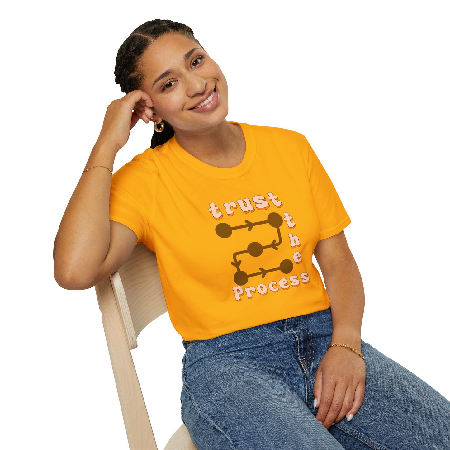 Trust the Process Shirt Motivational Quote Shirt Positive Shirt Chic Stylish T-shirt Unisex Shirt Graphic Shirt