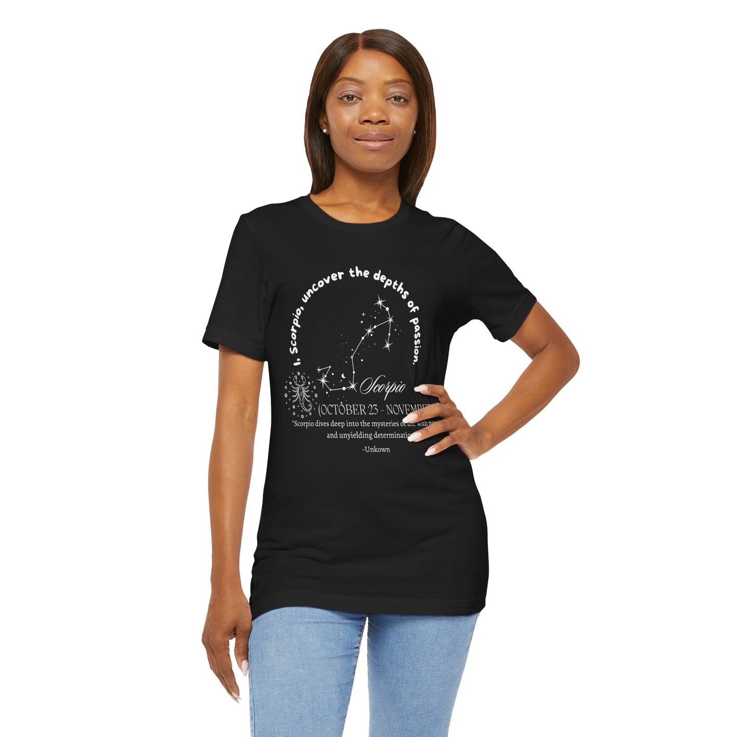 Scorpio Zodiac Shirt Horoscope Shirt Constellation Gift Shirt Unisex Scorpio Zodiac Shirt Perfect Zodiac Birth Shirt Astrology Shirt