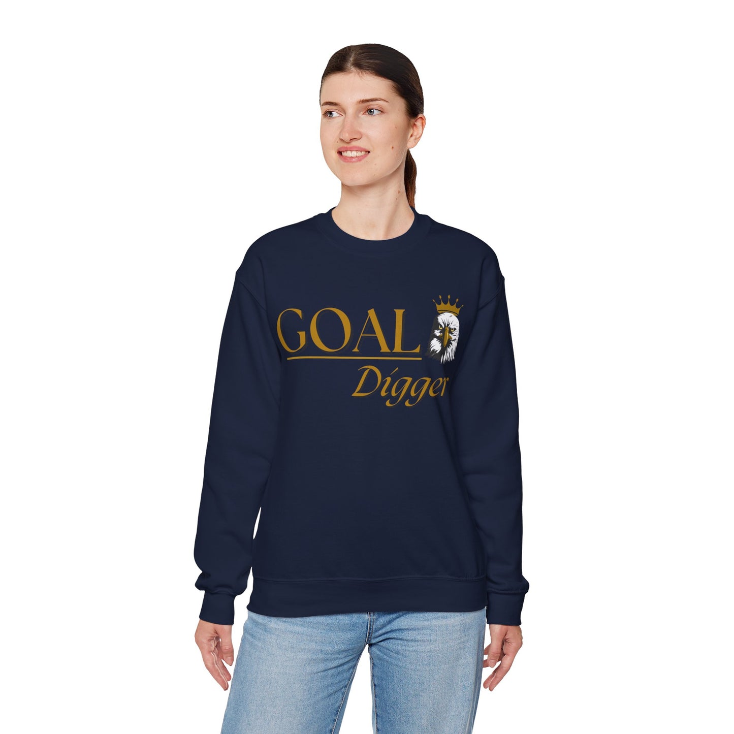 Goal Digger Sweatshirt Goal Crusher Sweatshirt Perfect Gift for Goal Oriented Sweatshirt with Quote Self Love Sweatshirt Love Sweatshirt