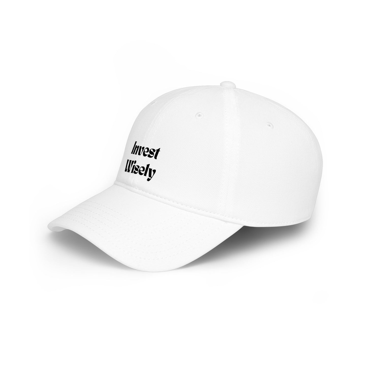 Invest Wisely Embroidered Baseball Cap Unisex Cap Finance Enthusiast Cap Fashion Financial Wisdom Cap Stylish Cap Investor Cap Business Man Cap Gen Z Cap Trending Cap Viral Cap