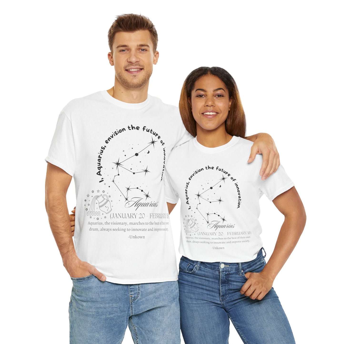 Aquarius Zodiac Sign Shirt Astrological Shirt Horoscope Shirt Aquarius Shirt Perfect Gift for Aquarius Shirt Perfect Shirt for Aquarius