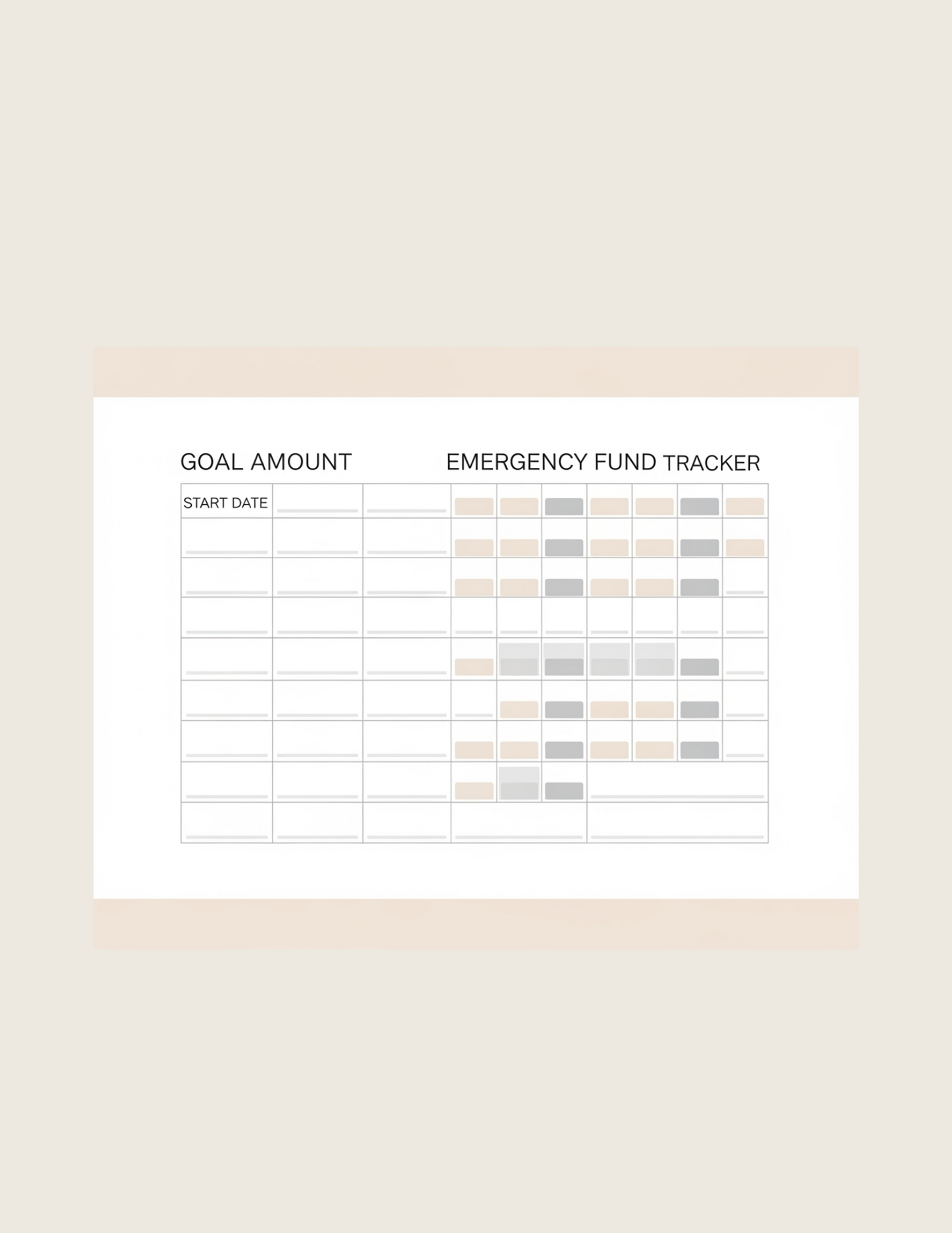 Emergency Fund Trackers for Kids – 6 Fun Designs