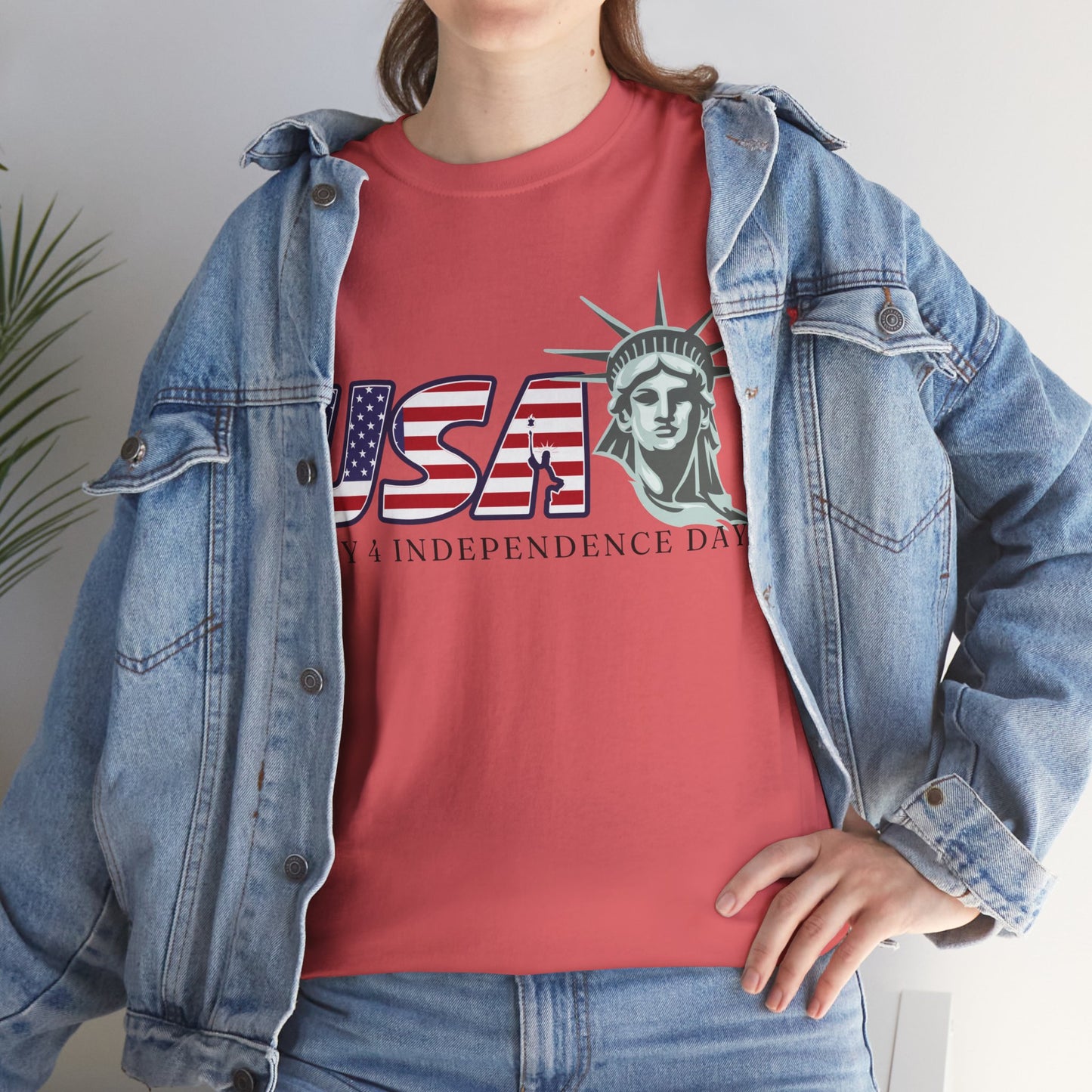 Independence Day T-Shirt Embrace Freedom in Style 2024 Independence Shirt Simple Independence Shirt Trendy Independence Shirt Liberty Shirt