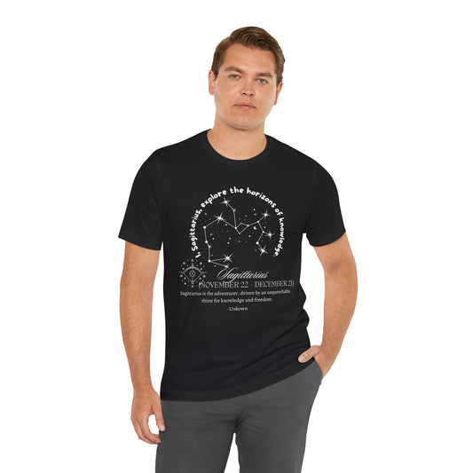 Sagittarius Zodiac Shirt Horoscope Shirt Constellation Gift Shirt Unisex Sagittarius Shirt Perfect Zodiac Birth Shirt Astrology Shirt