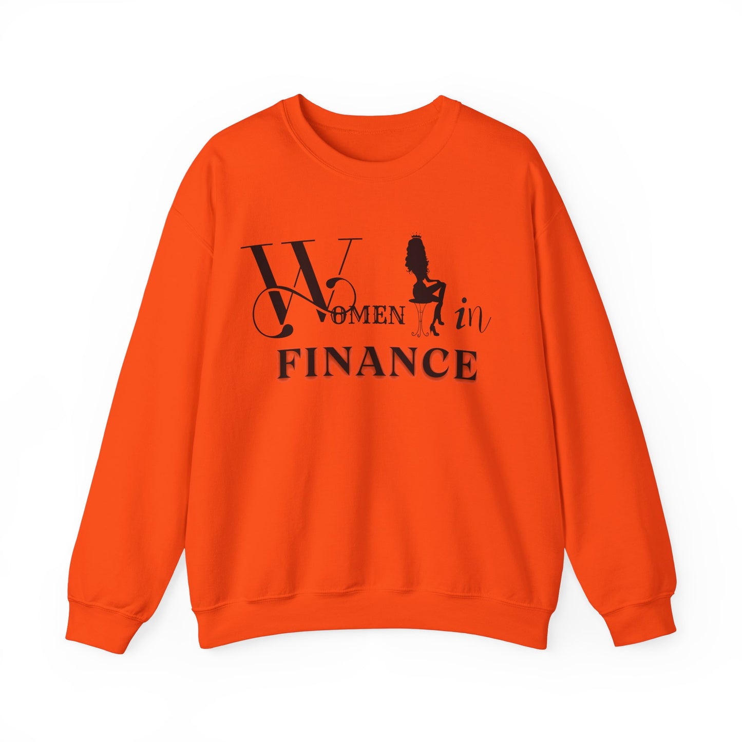 Women in Finance Sweatshirt Strong Independent Women Sweatshirt Perfect Gift Sweatshirt Positive Quote Sweatshirt Single Sweatshirt