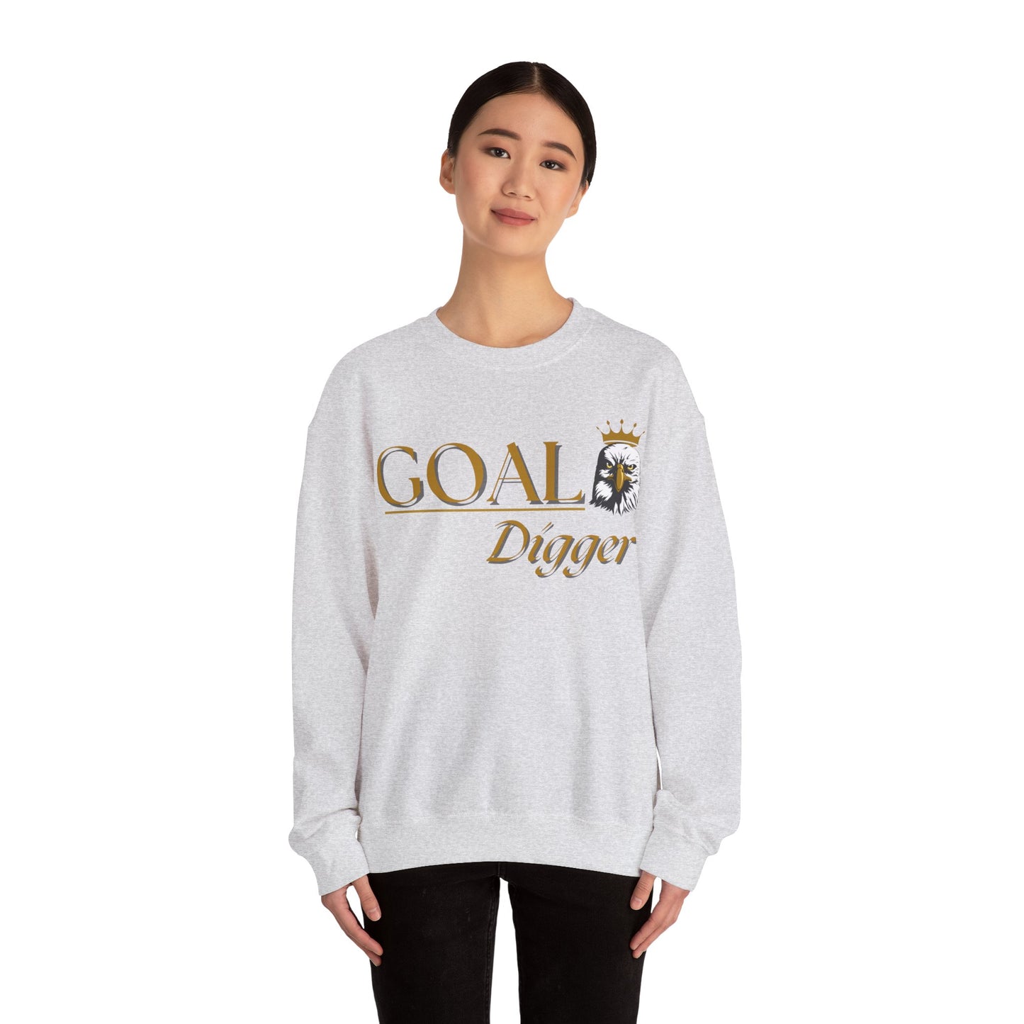 Goal Digger Sweatshirt Goal Crusher Sweatshirt Perfect Gift for Goal Oriented Sweatshirt with Quote Self Love Sweatshirt Love Sweatshirt