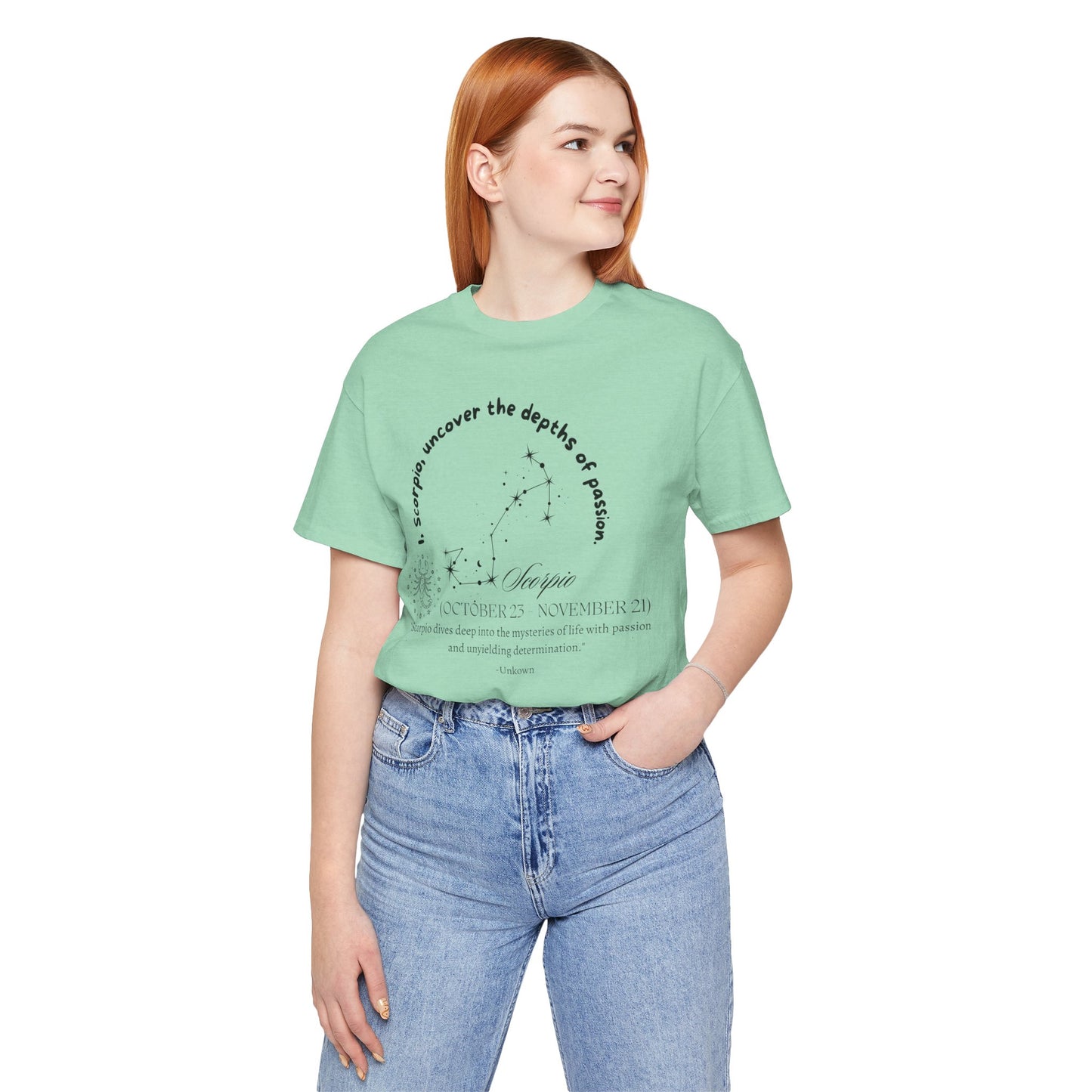 Scorpio Zodiac Shirt Horoscope Shirt Constellation Gift Shirt Unisex Scorpio Zodiac Shirt Perfect Zodiac Birth Shirt Astrology Shirt