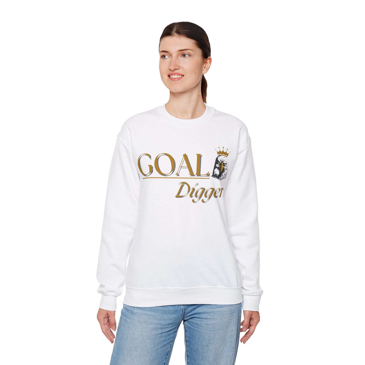 Goal Digger Sweatshirt Goal Crusher Sweatshirt Perfect Gift for Goal Oriented Sweatshirt with Quote Self Love Sweatshirt Love Sweatshirt