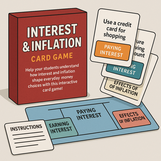 Interest-Inflation Card Deck Game