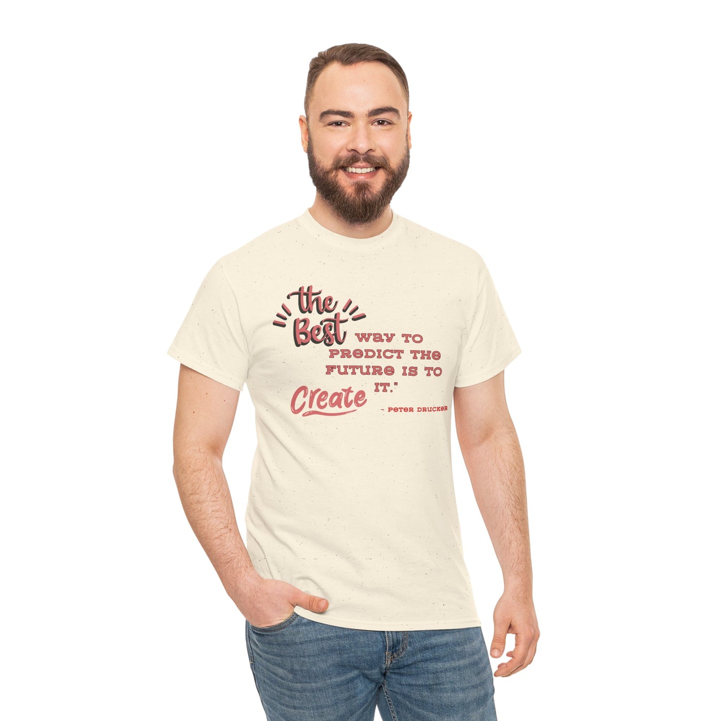 The Best Way To Predict the Future Is To Create It T-Shirt Positive Quote Shirt Self Reminder Shirt Inspirational Shirt Mental Health Shirt Self love shirt