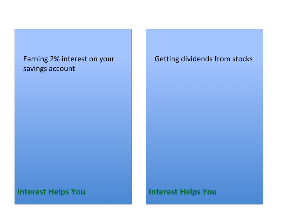 Interest-Inflation Card Deck Game