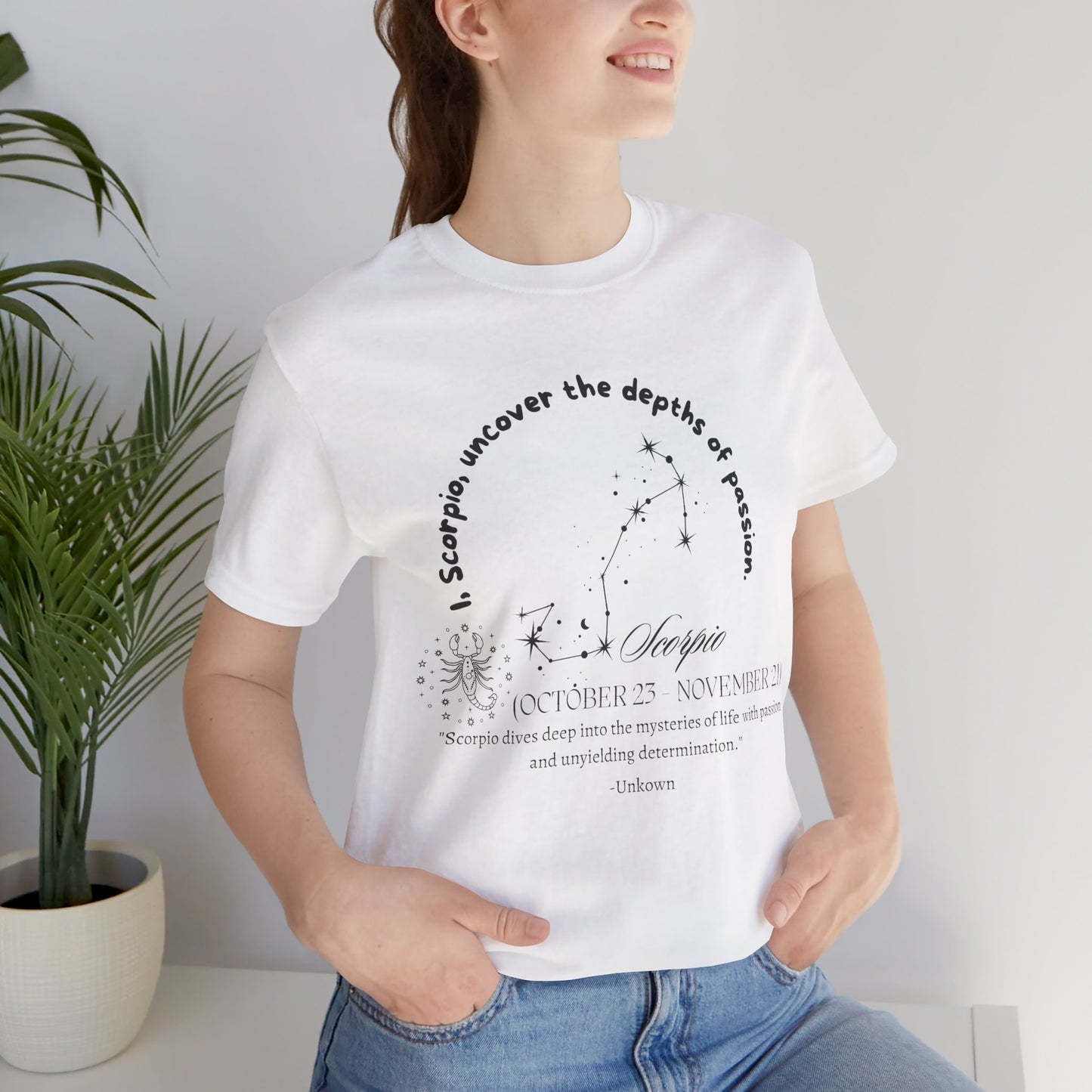 Scorpio Zodiac Shirt Horoscope Shirt Constellation Gift Shirt Unisex Scorpio Zodiac Shirt Perfect Zodiac Birth Shirt Astrology Shirt