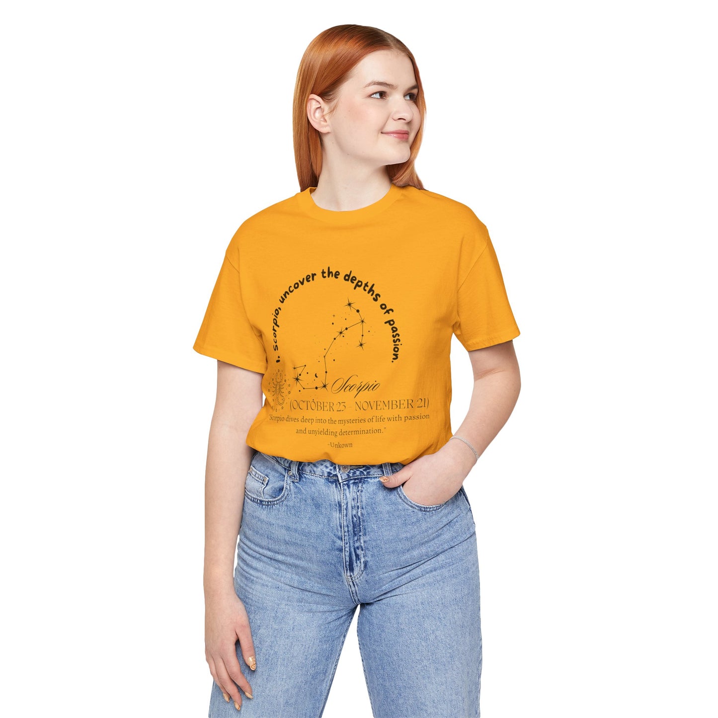 Scorpio Zodiac Shirt Horoscope Shirt Constellation Gift Shirt Unisex Scorpio Zodiac Shirt Perfect Zodiac Birth Shirt Astrology Shirt