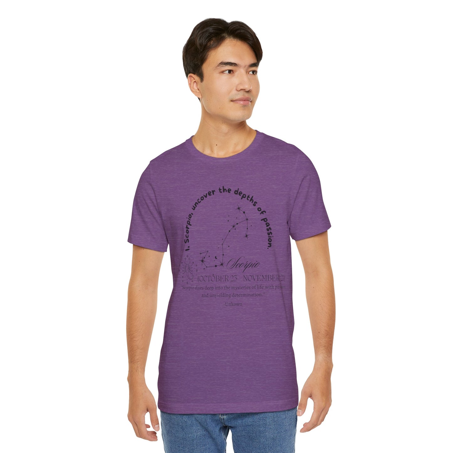 Scorpio Zodiac Shirt Horoscope Shirt Constellation Gift Shirt Unisex Scorpio Zodiac Shirt Perfect Zodiac Birth Shirt Astrology Shirt