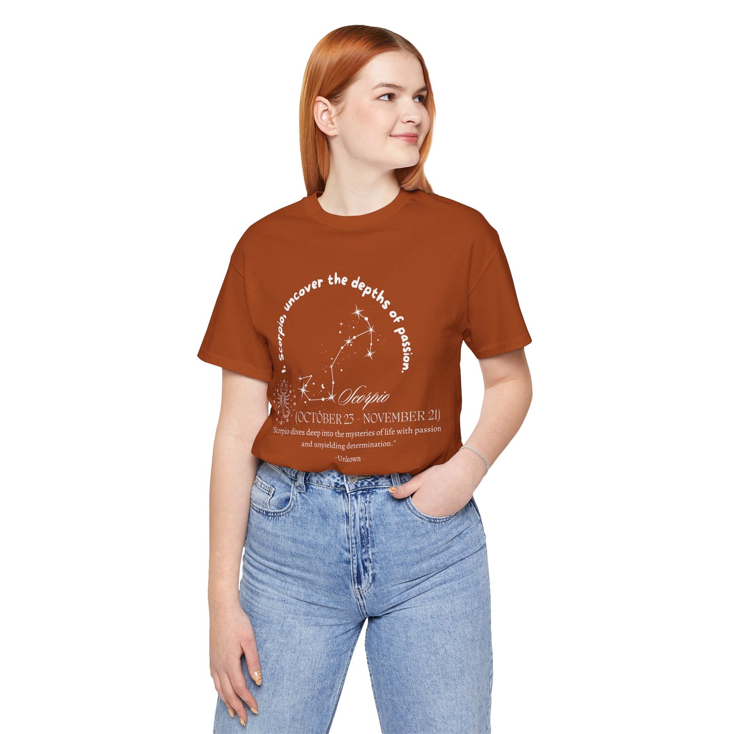 Scorpio Zodiac Shirt Horoscope Shirt Constellation Gift Shirt Unisex Scorpio Zodiac Shirt Perfect Zodiac Birth Shirt Astrology Shirt
