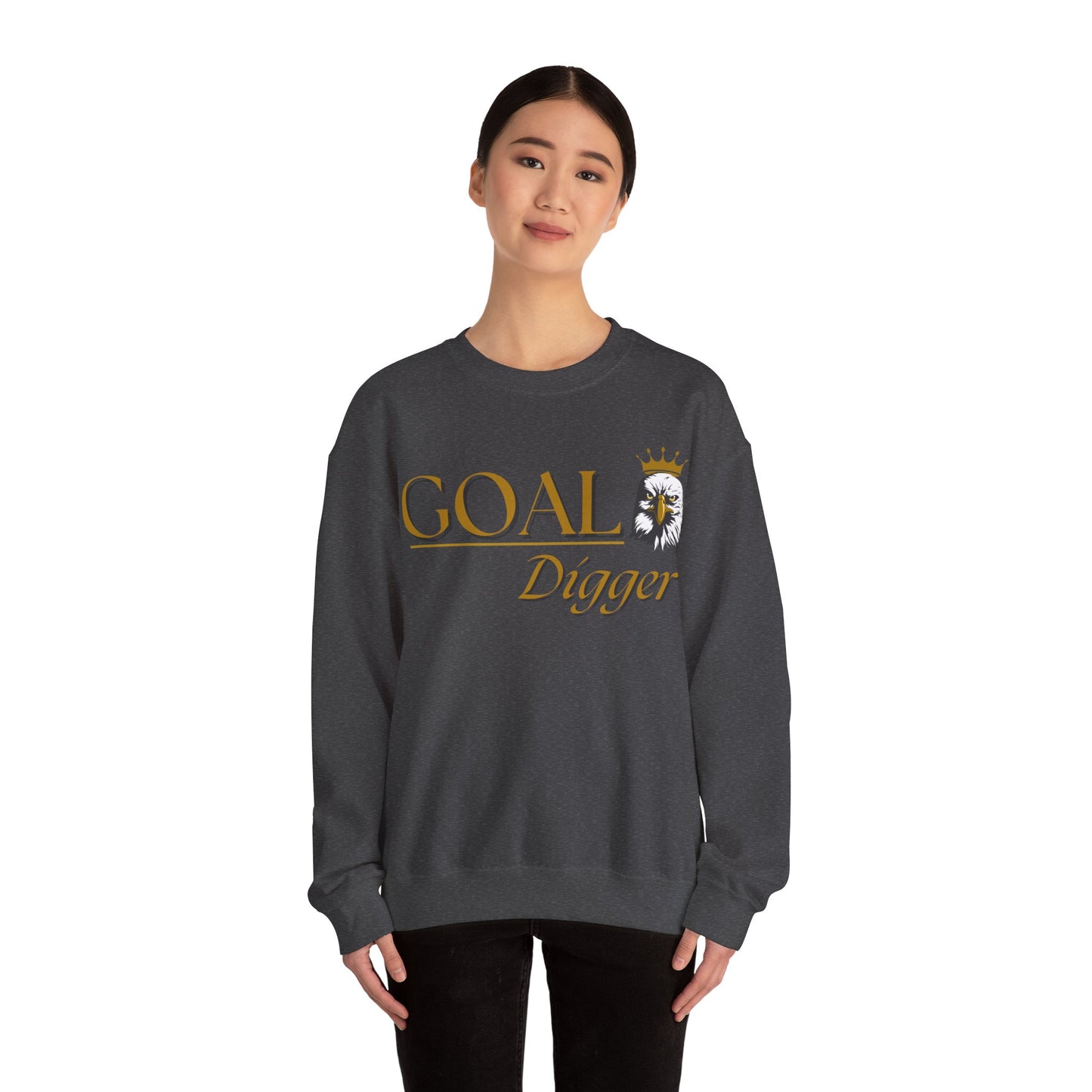 Goal Digger Sweatshirt Goal Crusher Sweatshirt Perfect Gift for Goal Oriented Sweatshirt with Quote Self Love Sweatshirt Love Sweatshirt