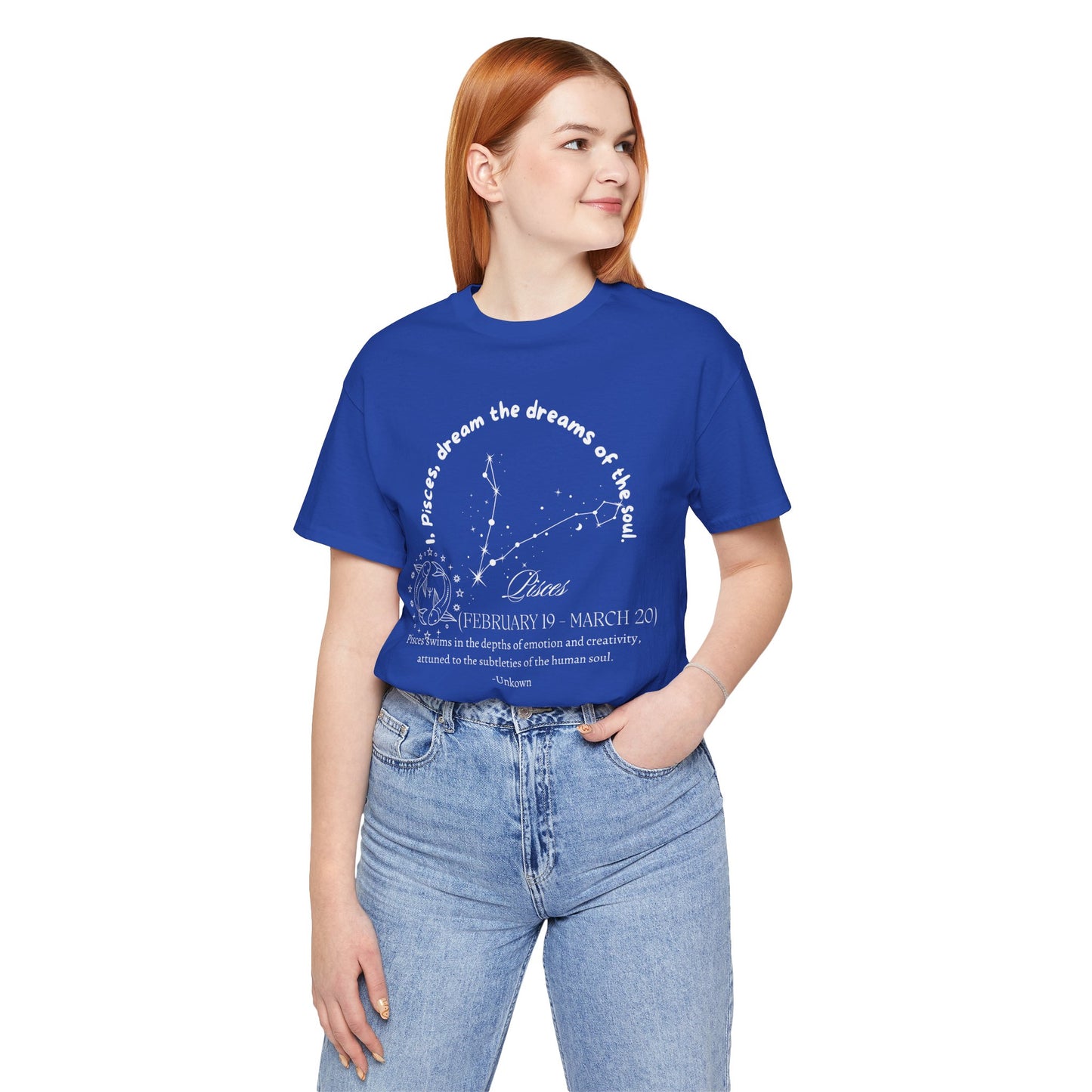 Pisces Zodiac T-shirt Pisces Shirt Astrological Shirt Horoscope Shirt Perfect Gift for Pisces Perfect Shirt for Pisces Unisex Shirt