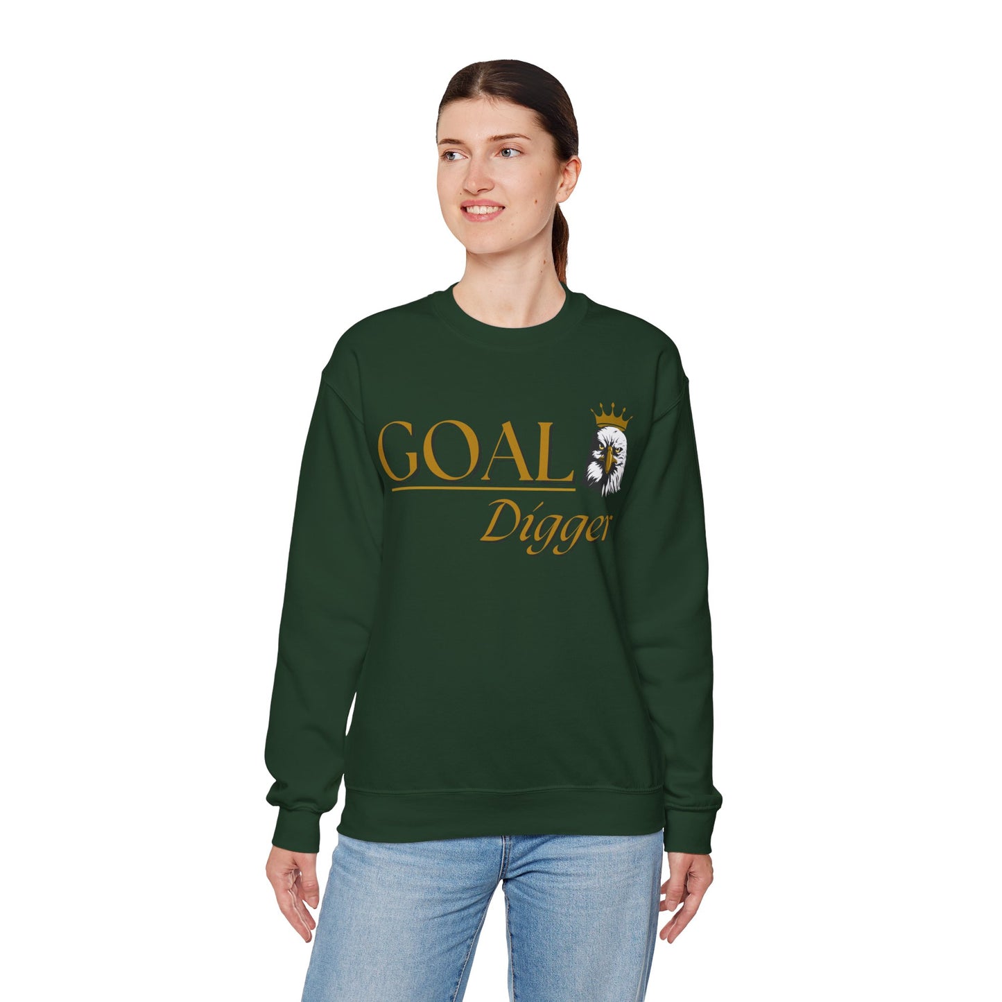 Goal Digger Sweatshirt Goal Crusher Sweatshirt Perfect Gift for Goal Oriented Sweatshirt with Quote Self Love Sweatshirt Love Sweatshirt