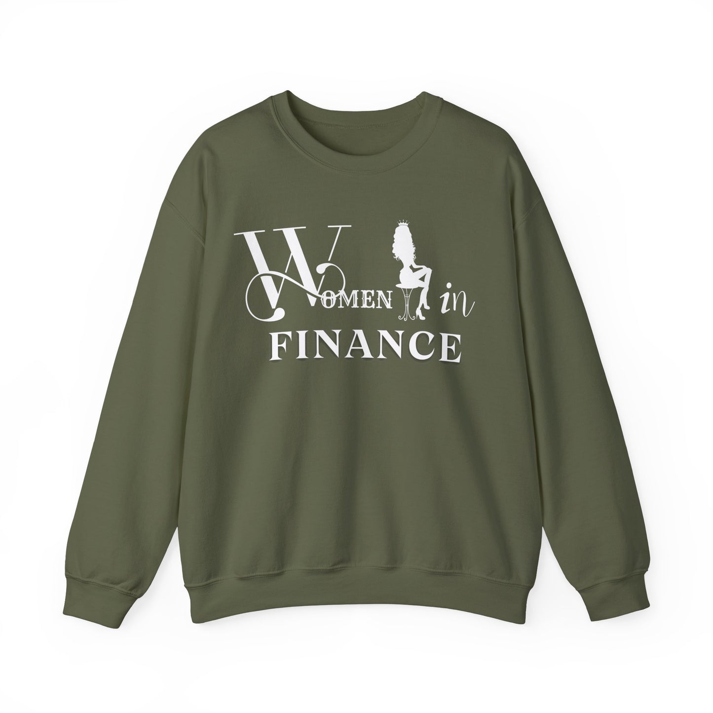 Women in Finance Sweatshirt Strong Independent Women Sweatshirt Perfect Gift Sweatshirt Positive Quote Sweatshirt Single Sweatshirt