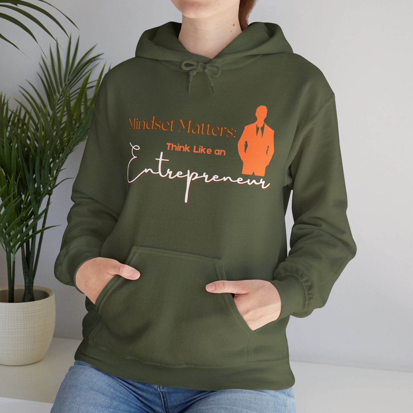 Mindset Matters Think like an Entrepreneur Hoodie Businessmen Hoodie Perfect Gift Hoodie Business Hoodie Perfect for Inspiring Young Entrepreneur Hoodie for Young Entrepreneur Hoodie for Team Building Perfect Gift for Boss