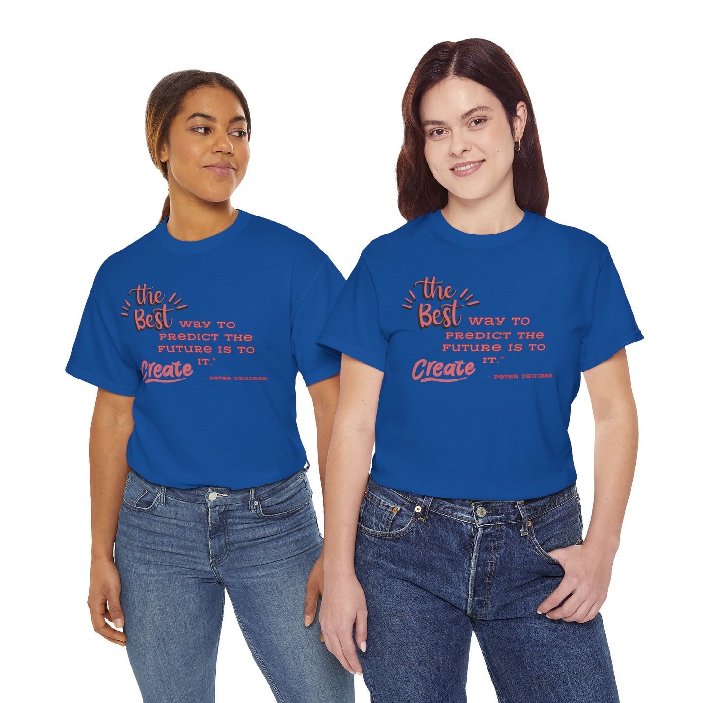 The Best Way To Predict the Future Is To Create It T-Shirt Positive Quote Shirt Self Reminder Shirt Inspirational Shirt Mental Health Shirt Self love shirt