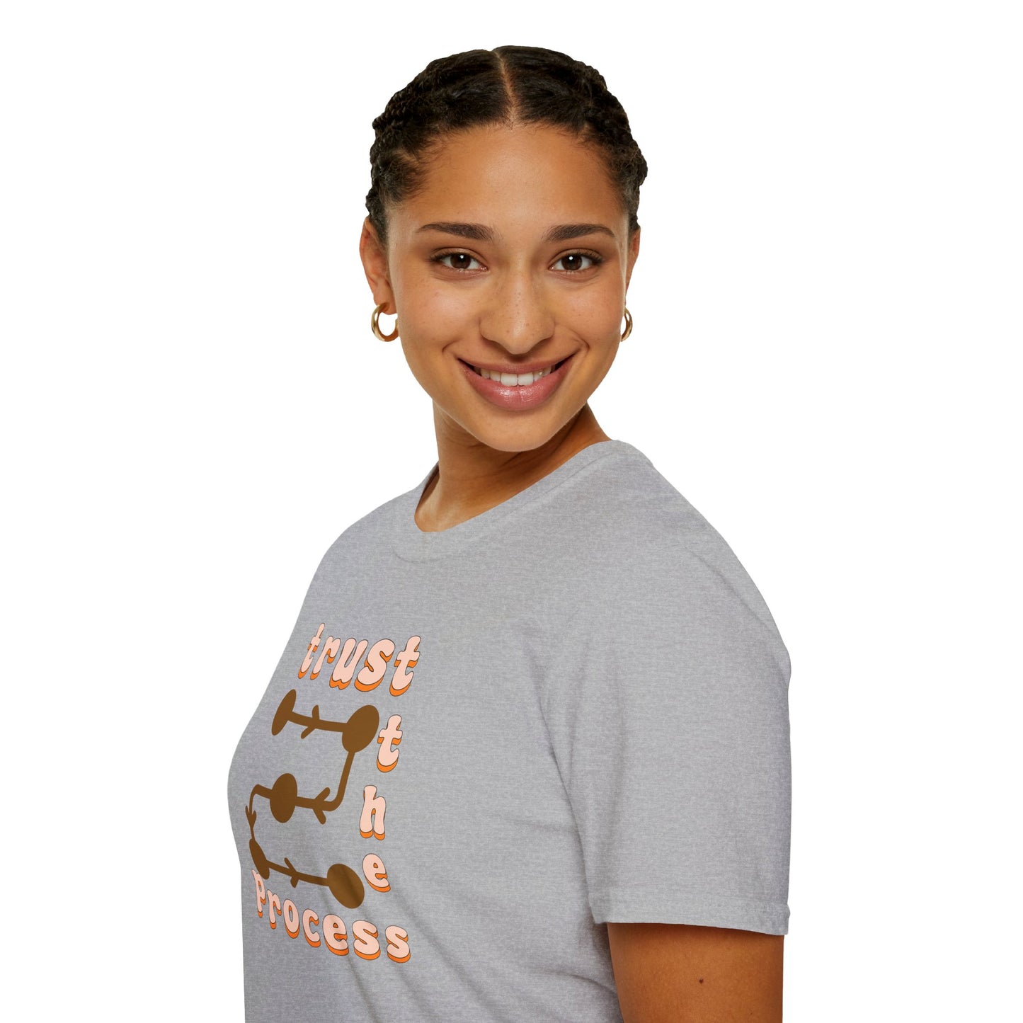 Trust the Process Shirt Motivational Quote Shirt Positive Shirt Chic Stylish T-shirt Unisex Shirt Graphic Shirt