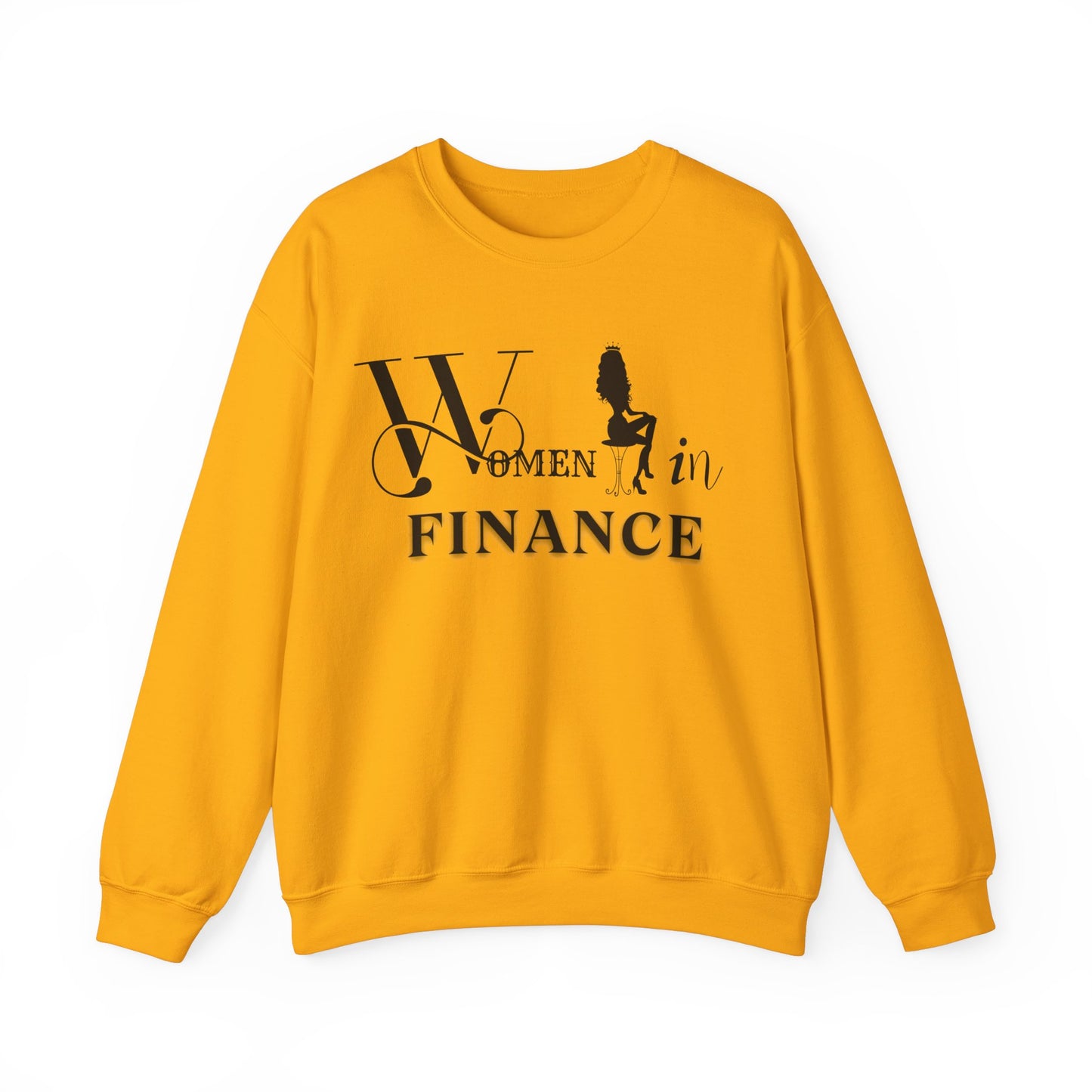 Women in Finance Sweatshirt Strong Independent Women Sweatshirt Perfect Gift Sweatshirt Positive Quote Sweatshirt Single Sweatshirt