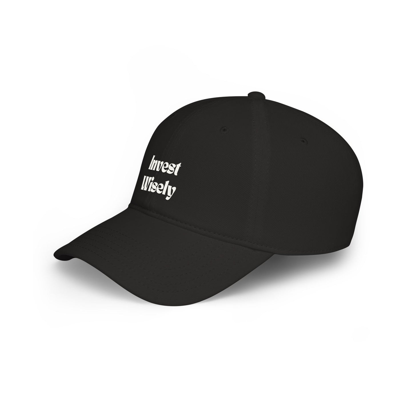 Invest Wisely Embroidered Baseball Cap Unisex Cap Finance Enthusiast Cap Fashion Financial Wisdom Cap Stylish Cap Investor Cap Business Man Cap Gen Z Cap Trending Cap Viral Cap