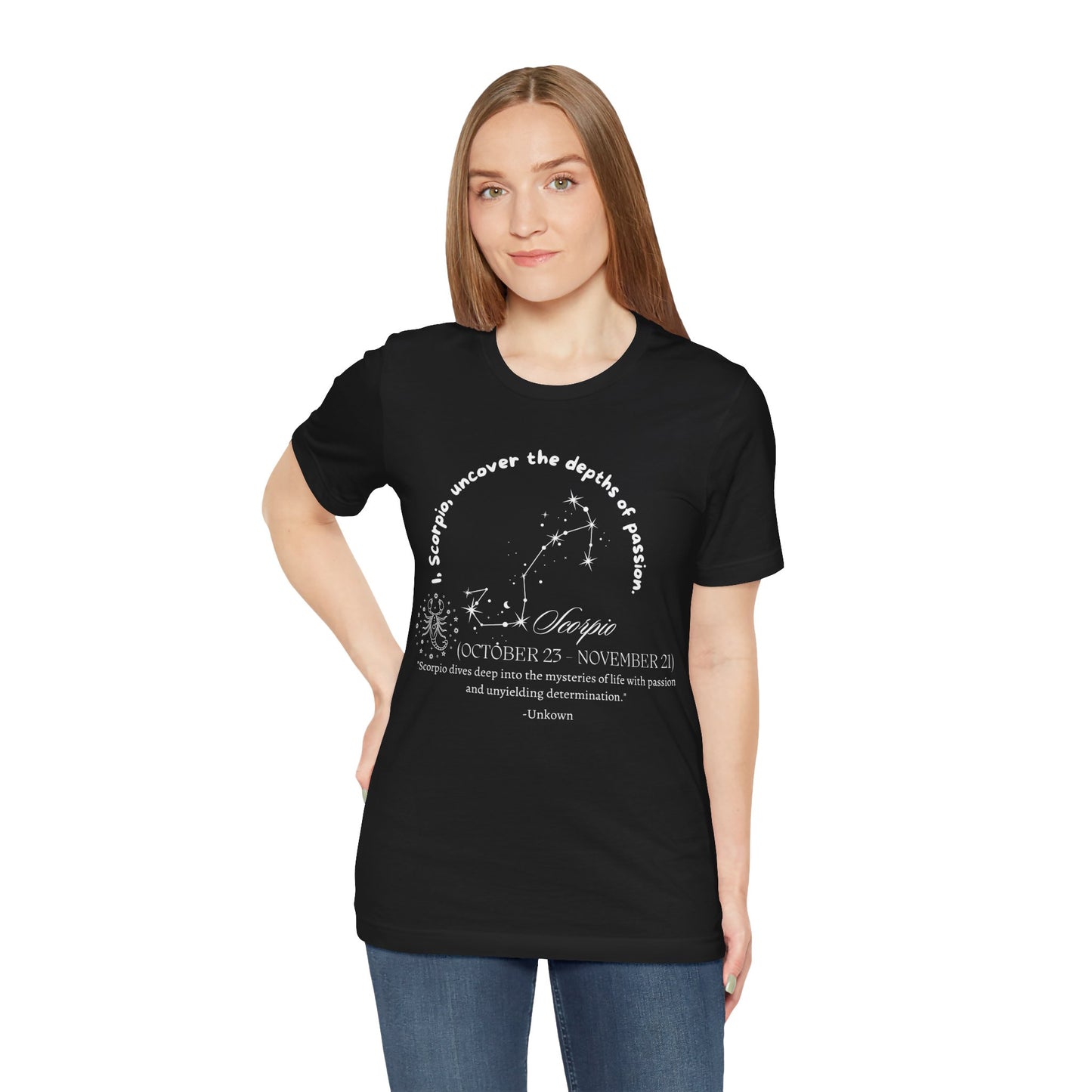 Scorpio Zodiac Shirt Horoscope Shirt Constellation Gift Shirt Unisex Scorpio Zodiac Shirt Perfect Zodiac Birth Shirt Astrology Shirt