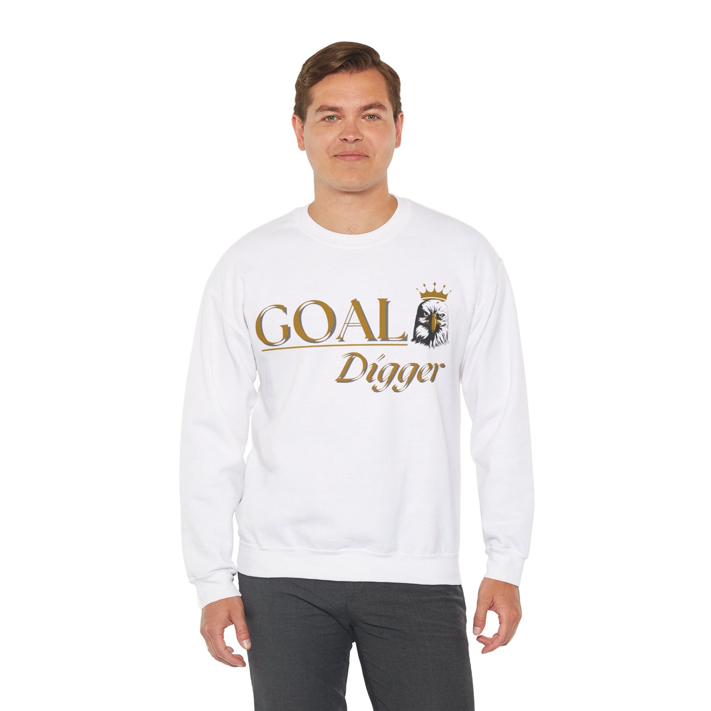 Goal Digger Sweatshirt Goal Crusher Sweatshirt Perfect Gift for Goal Oriented Sweatshirt with Quote Self Love Sweatshirt Love Sweatshirt