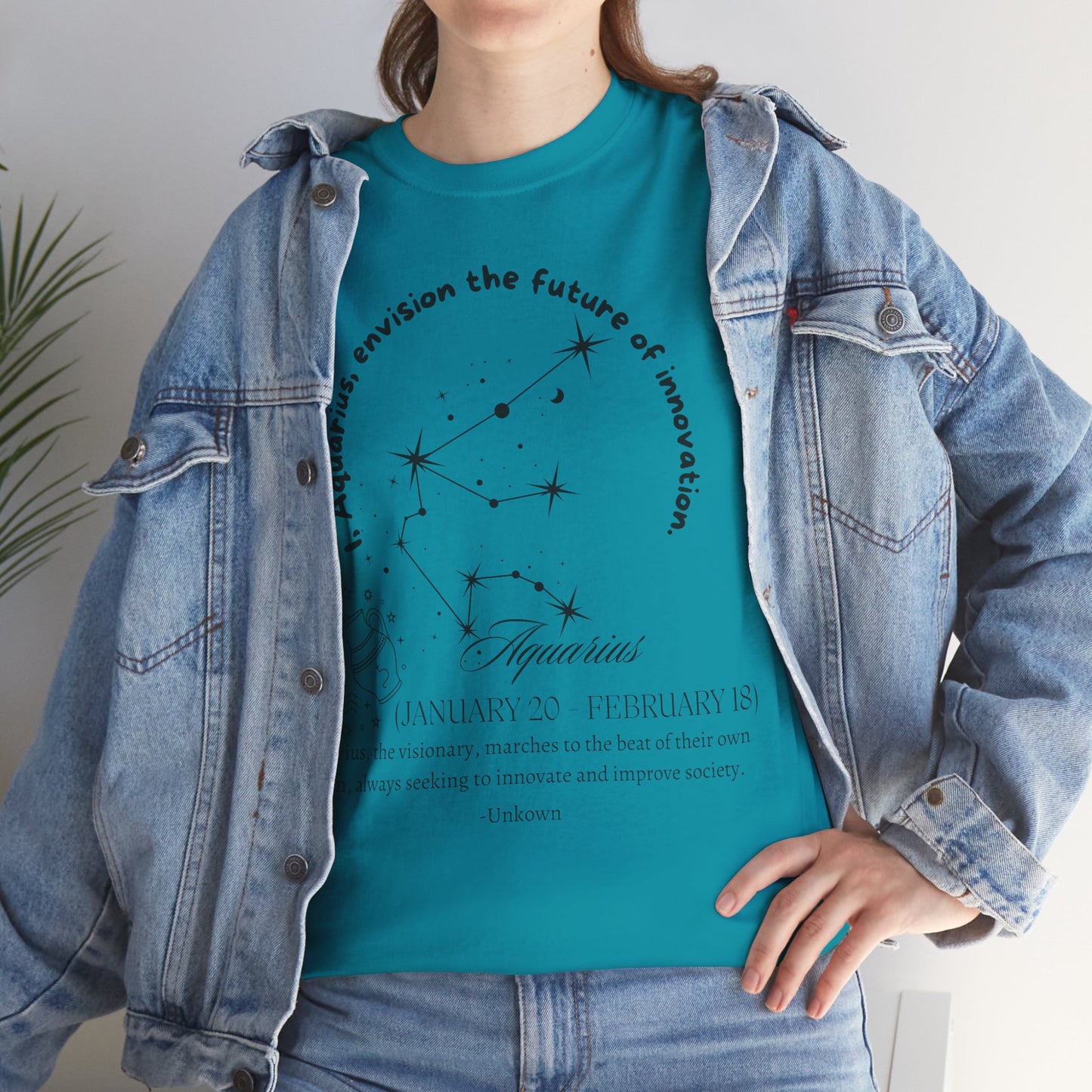 Aquarius Zodiac Sign Shirt Astrological Shirt Horoscope Shirt Aquarius Shirt Perfect Gift for Aquarius Shirt Perfect Shirt for Aquarius