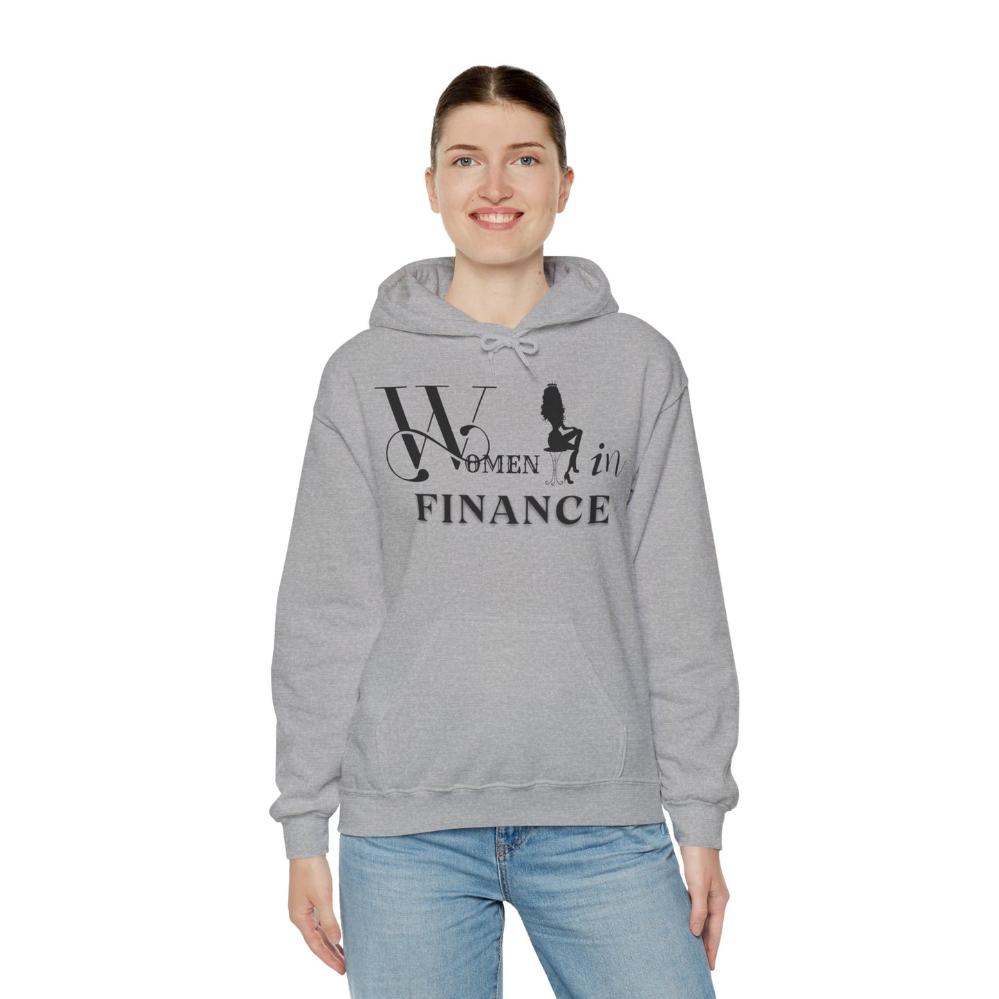 Women in Finance Hoodie Strong and Independent Women Hoodie Perfect Gift Sweatshirt Trendy Hoodie Classy Sweatshirt