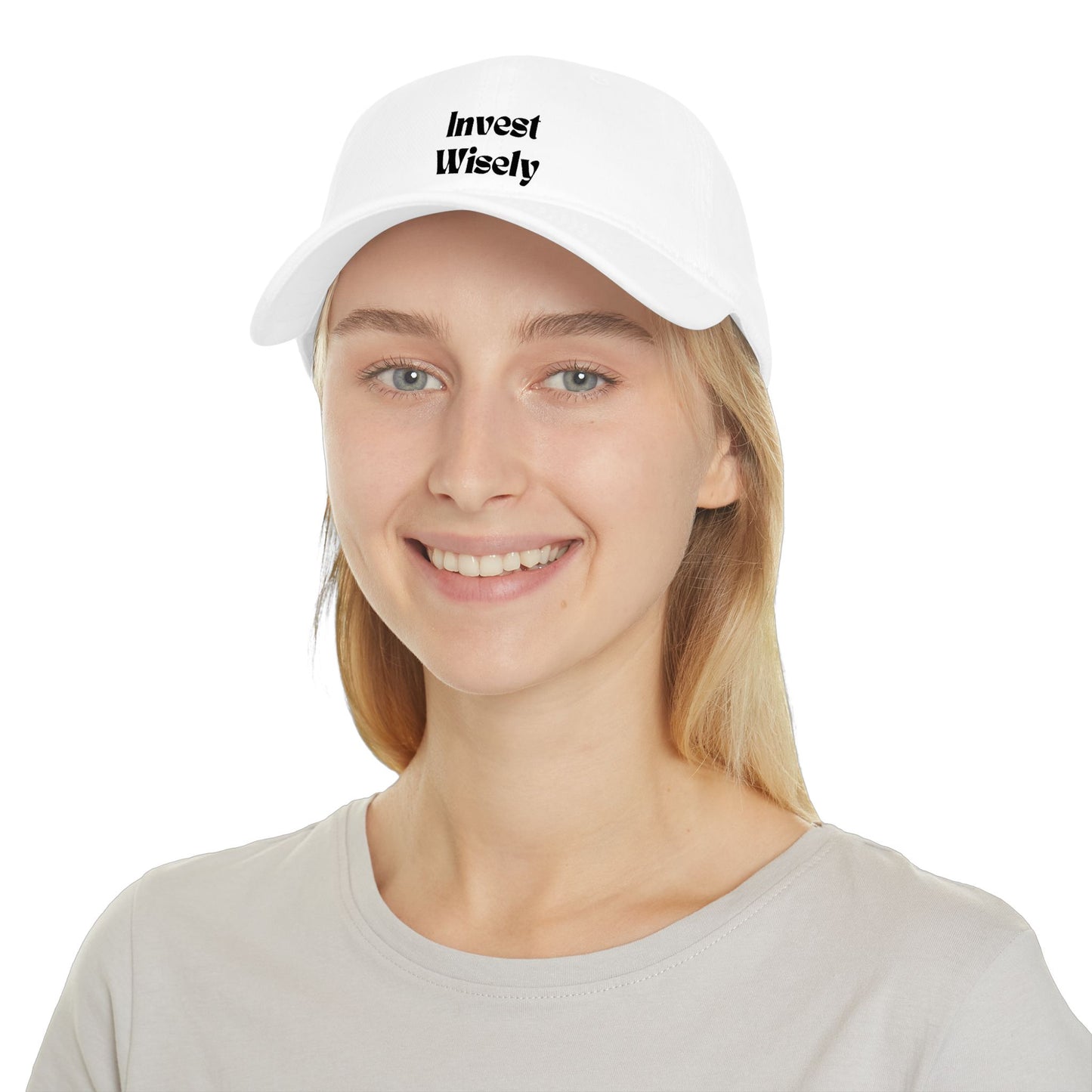 Invest Wisely Embroidered Baseball Cap Unisex Cap Finance Enthusiast Cap Fashion Financial Wisdom Cap Stylish Cap Investor Cap Business Man Cap Gen Z Cap Trending Cap Viral Cap