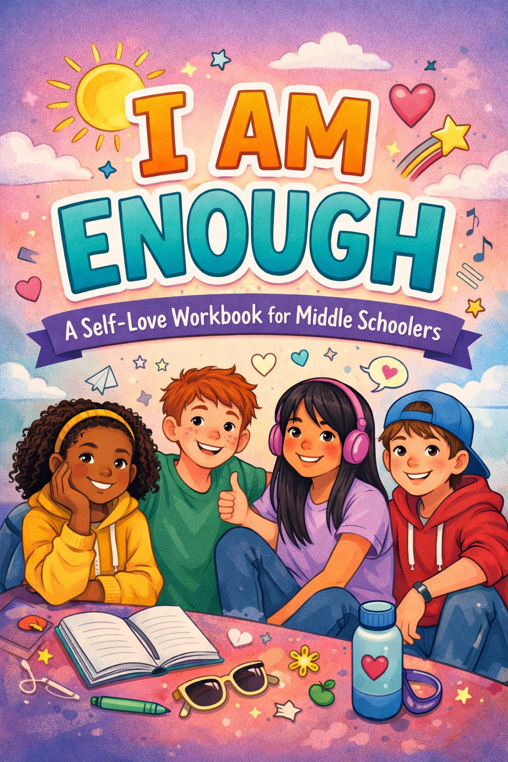 I Am Enough | Self-Love & Confidence Workbook for Middle School
