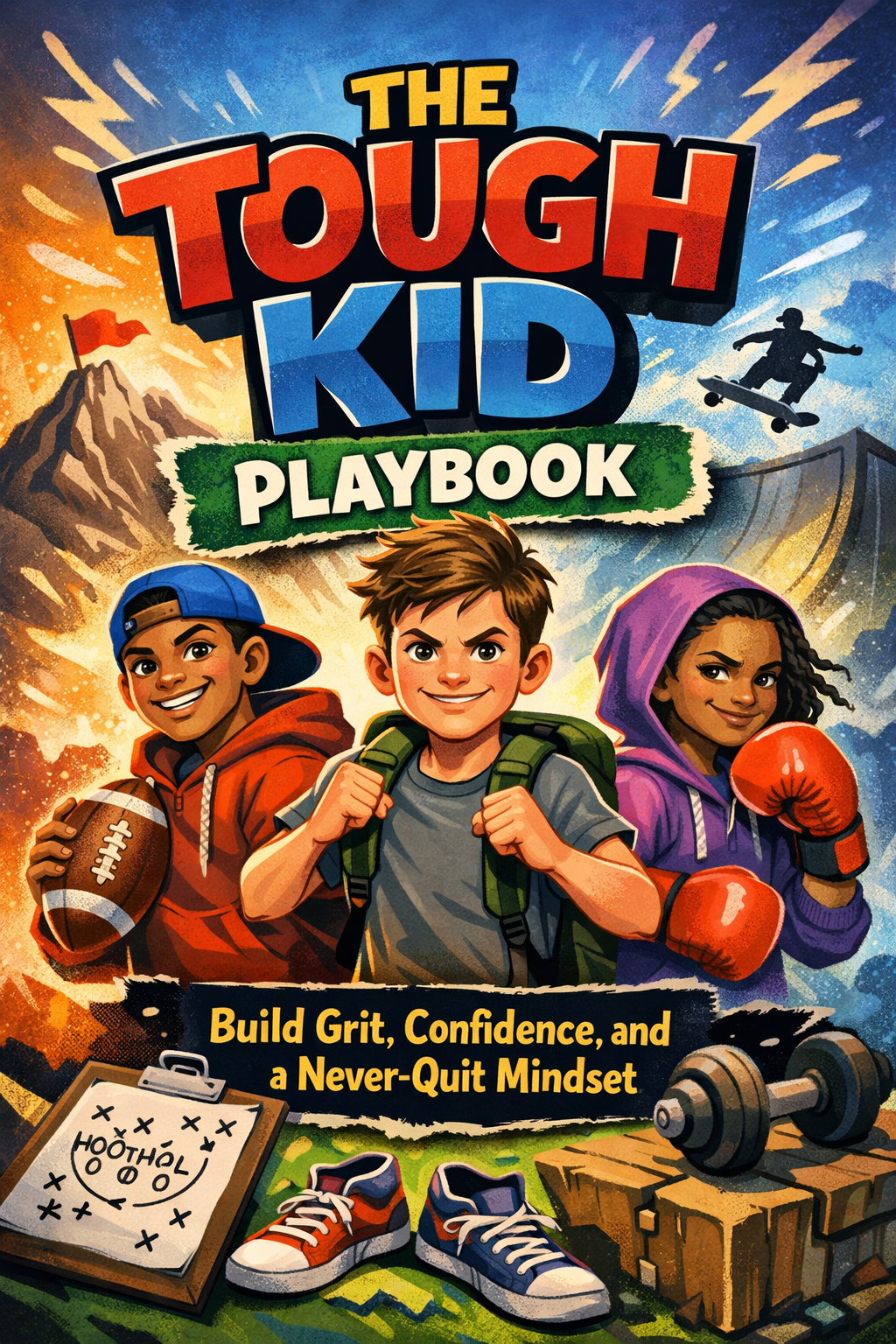 The Tough Kid Playbook | Resilience & Confidence Workbook for Middle School