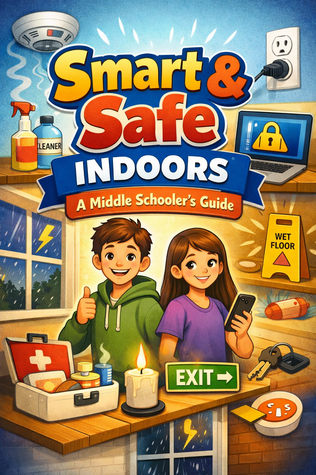 Indoor Safety Skills for Middle Schoolers | Life Skills Workbook for Teens