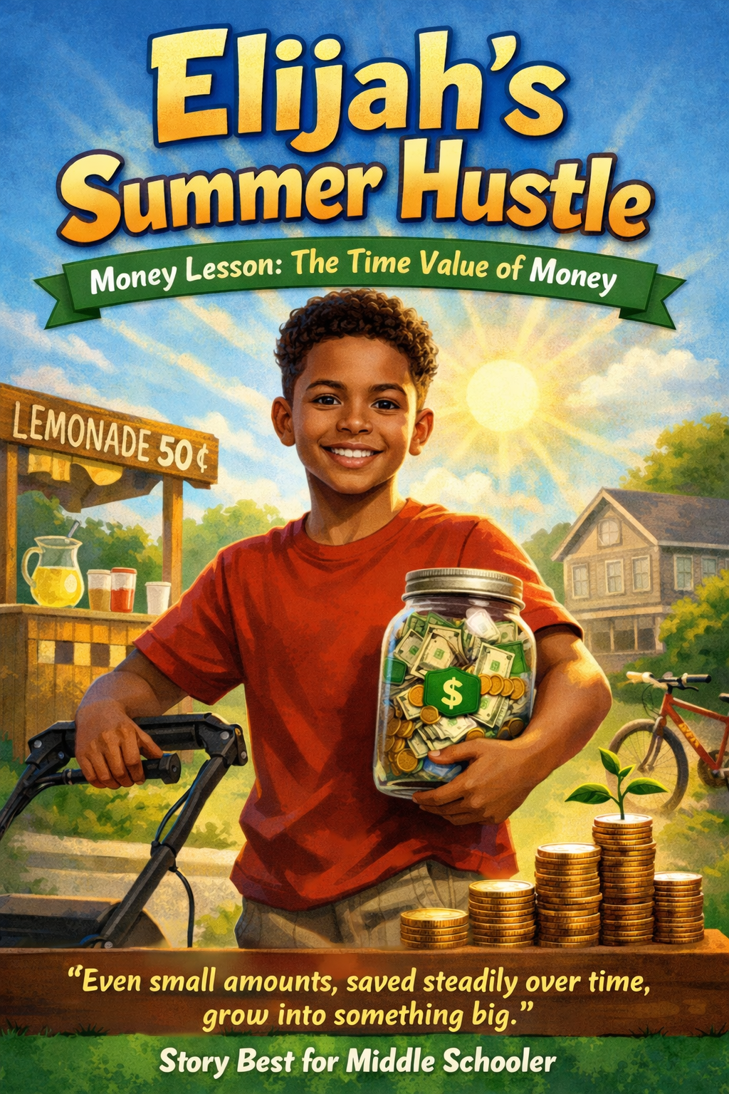 Elijah’s Summer Hustle | Middle School Financial Literacy Storybook