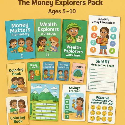 Bundle 1: The Money Explorers Pack (Ages 5-10)