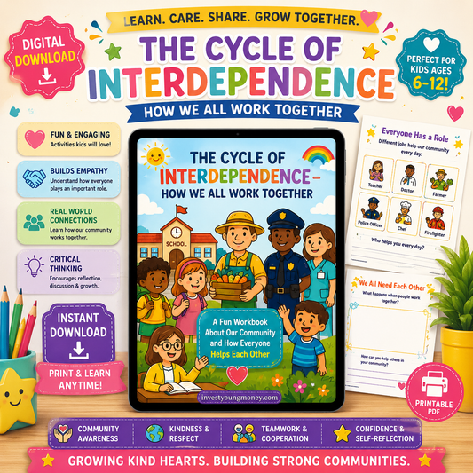 Community Awareness Workbook | Printable Community Helpers Activities | Classroom & Homeschool Resource PDF