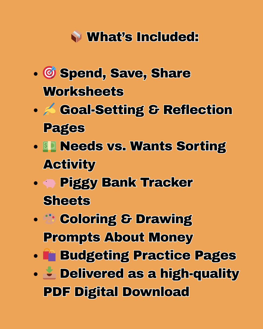 Building Smart Money Habits for Kids | Financial Literacy Printables | Instant Digital Download PDF