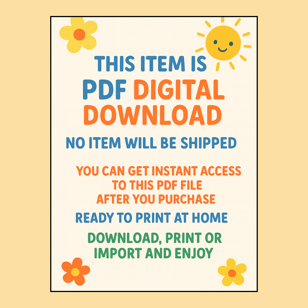 Indoor Safety & Smart – Essential Life Skills Every Kid Should Know Digital Printable | Kids Safety Workbook | Life Skills for Children | Instant Download