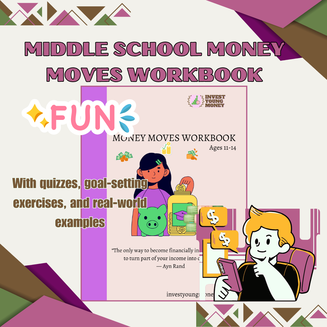 MIDDLE SCHOOL MONEY MOVES WORKBOOK - Digital Printable