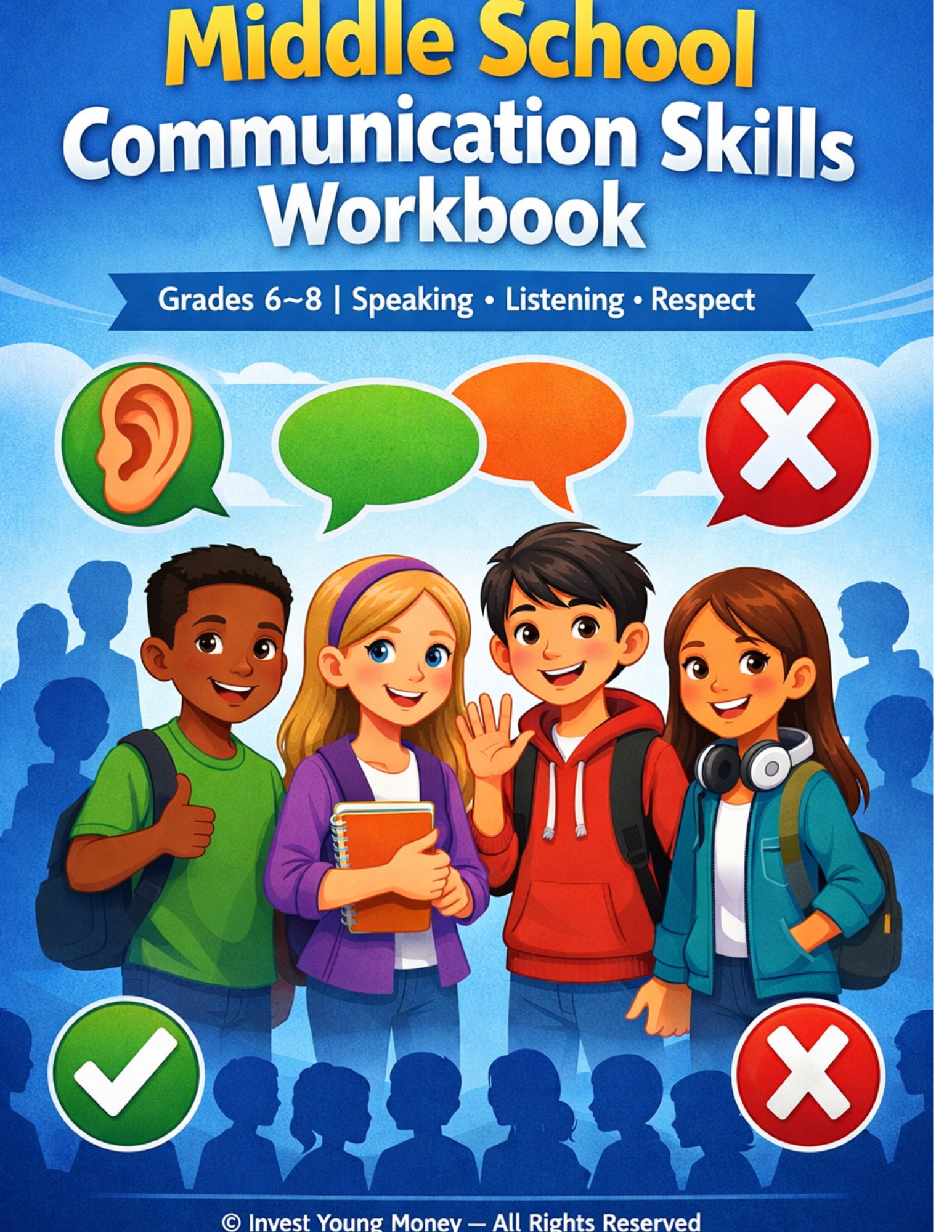 Middle School Communication Skills Workbook (Printable Digital PDF)