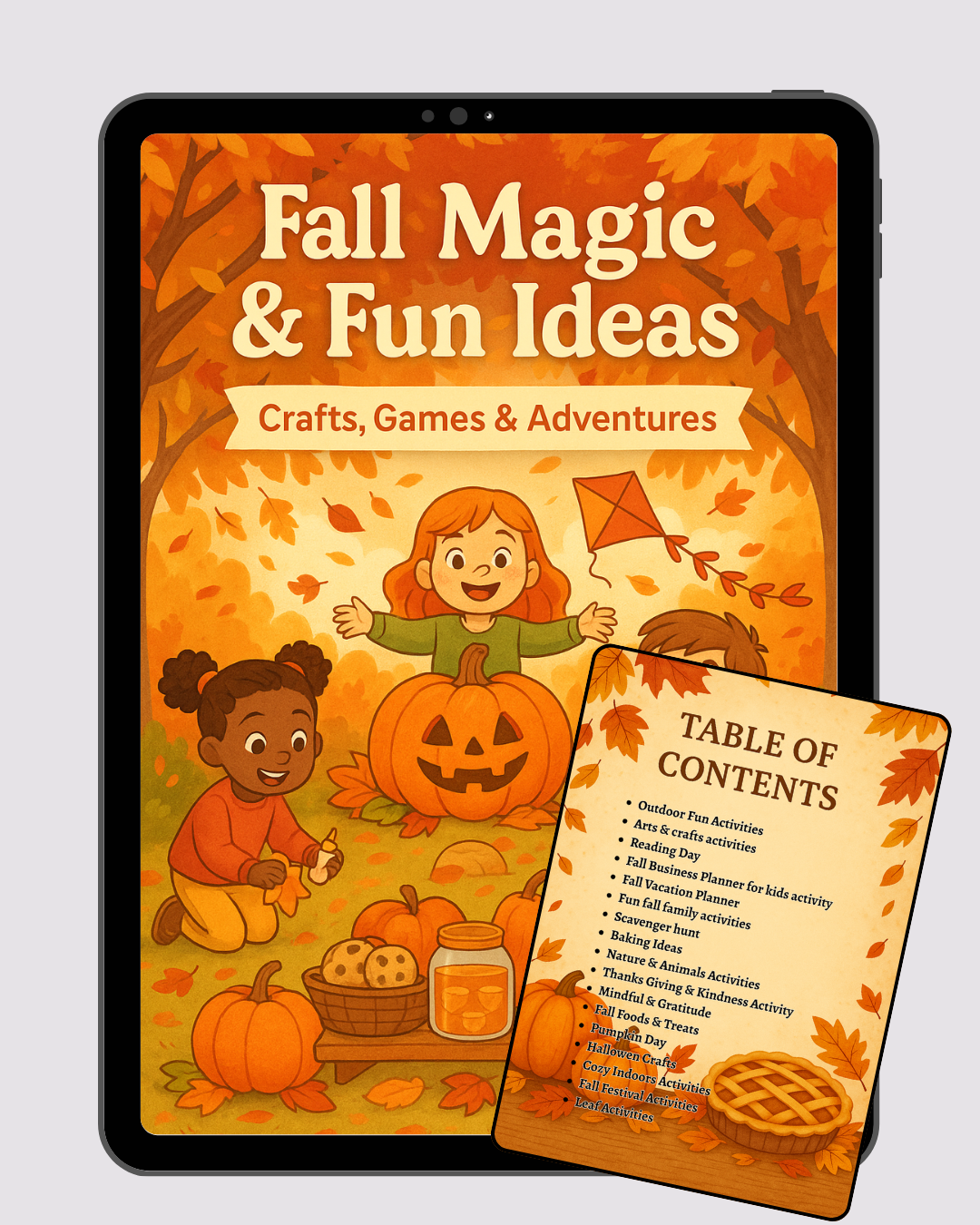 Fall Magic and Fun Ideas: Crafts, Games and Adventure for Kids | Autumn Activity Pack for Kids | Printable for Home or Classroom Activities