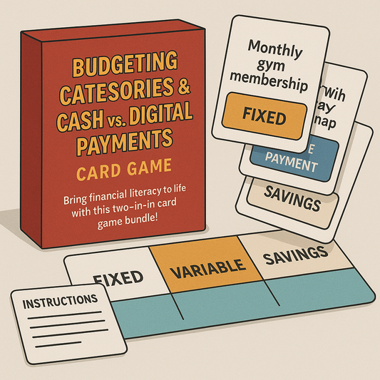 Budget Categories & Cash vs. Digital Card Game Deck