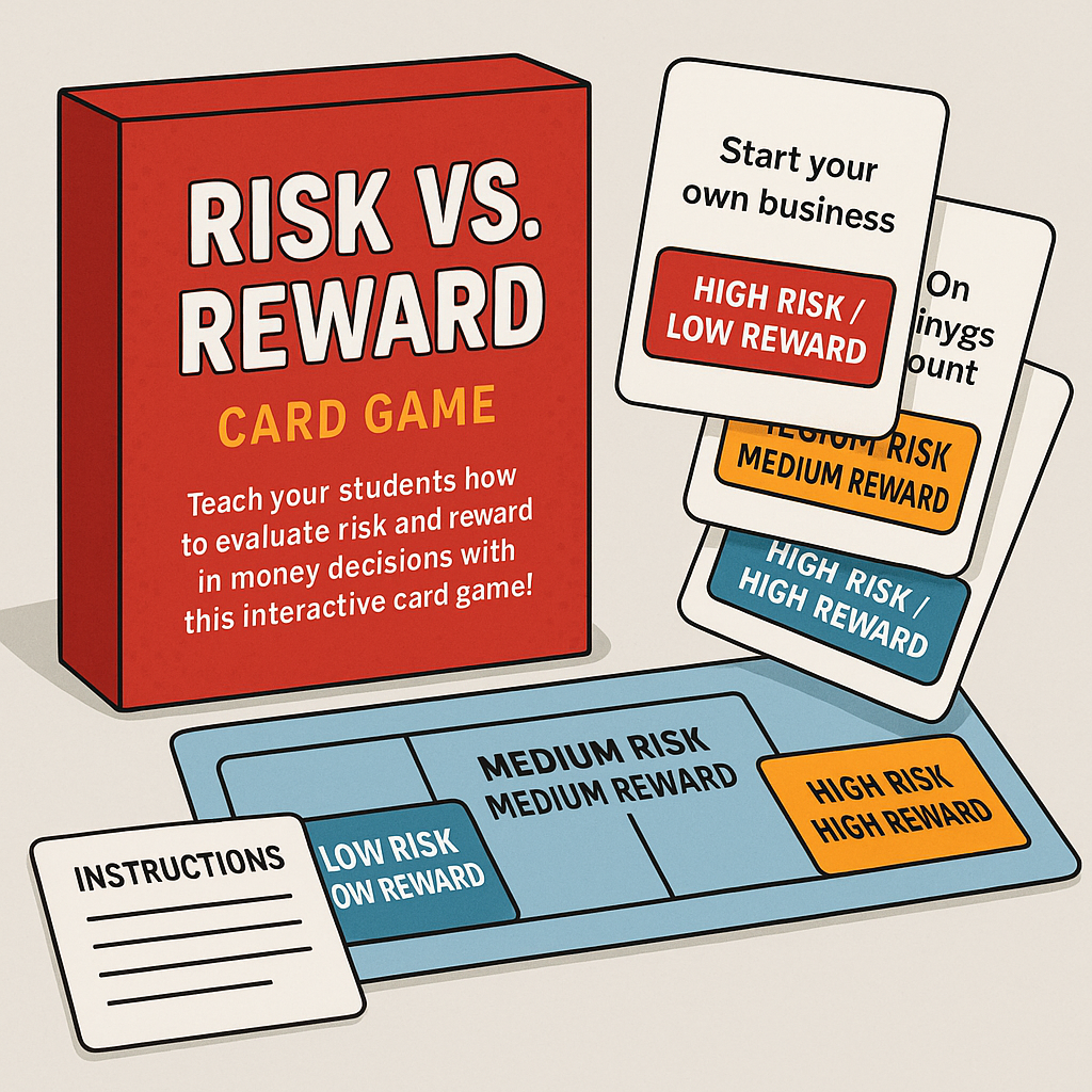 Risk vs. Reward Card Game Deck