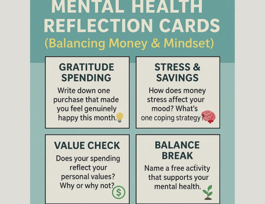 Mental Health Reflection Cards